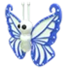 Mega Neon Diamond Butterfly